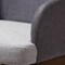 Baxton Studio Monte Mid-Century Modern Two-Tone Grey Armchair, PK2 134-7176 - alternate 8